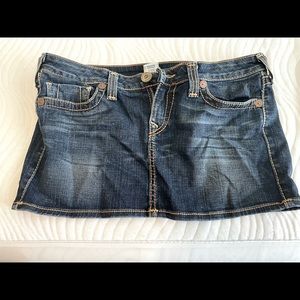 True Religion Jean Skirt